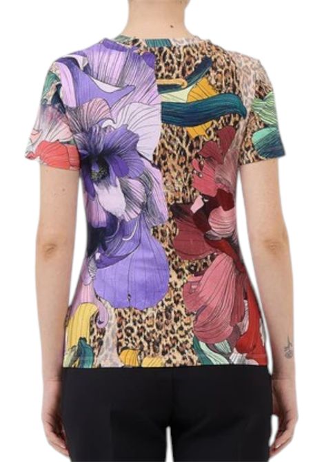 T-shirt stampa tropical all over JUST CAVALLI | T-shirt | 78PAHE06 CJ11227MS3